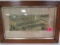 1863 Civil War 1st Maryland Cavalry Camp Carrol Litho Framed