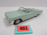 Rare Vintage 1963 Buick Electra Convertible Promo Car Turquoise