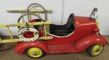 Antique Carnival Amusement Ride Firetruck