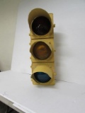 Vintage Metal 3-lens Trafic Light