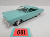 Vintage 1967 Ford Galaxie Xl Promo Car Turquoise