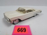 Vintage 1960 Chevrolet Impala Hardtop Promo Car White