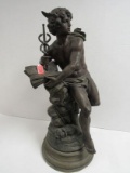 Outstanding Antique L & F Moreau Hermes God Of Merchants Statue