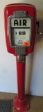 Vintage Eco Tire-flator Air Meter On Original Stand