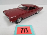 Vintage 1965 Oldsmobile Dynamic 88 Promo Car Red