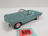 Vintage 1962 Pontiac Tempest Promo Car Blue