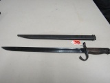 Excellent Wwii Japanese Arisaka Bayonet W/ Scabbard