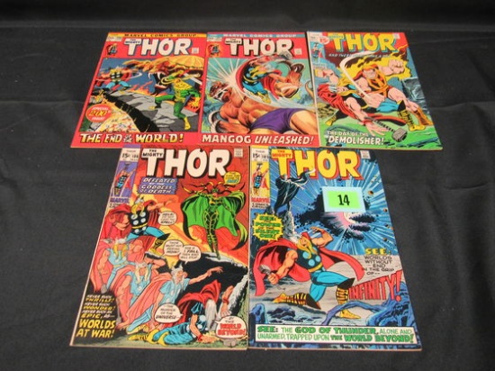 Thor Early Bronze Lot Of (5)