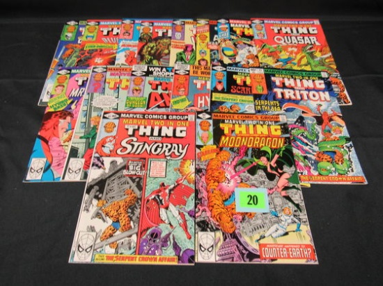 Marvel Two-in-one Bronze Lot Of (16)