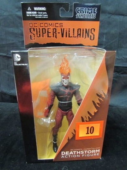 Dc Collectibles Super-villians Deathstorm Figure Sealed Mib