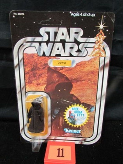 Vintage 1978 Star Wars 20-back Jawa Unmpunched Moc W/ Boba Fett Offer