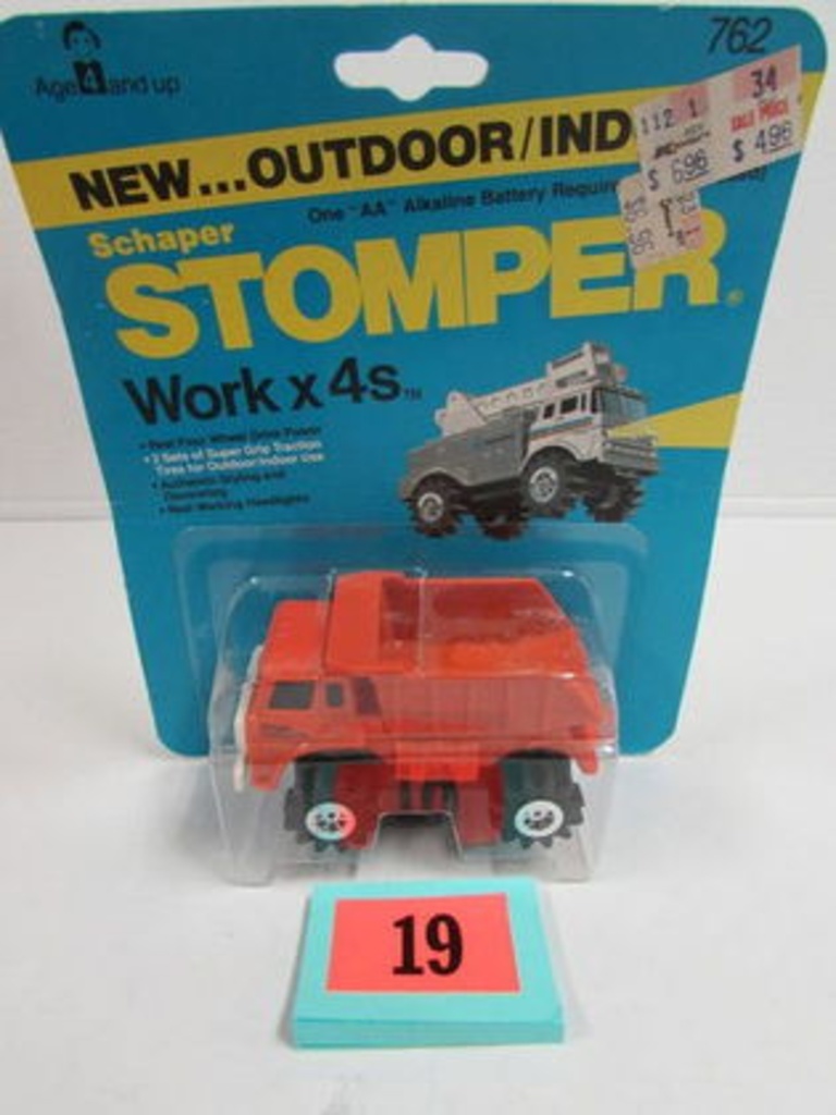 vintage stomper toy trucks