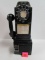 Vintage Cast Iron Bell Telephone Pay-Phone