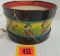 1930s Ohio Art Tin Litho Disney Mickey Mouse Drum