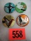 1969, 1970, 1971, 1972, Ducks unlimited Enameled Pin