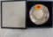 Franklin Mint 1973 Sterling Silver Nixon / Agnew Inaugural Plate (approx. 12oz)