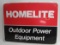 Vintage Homelite Outdoor Power Equipment Embossed Metal Sign 18 x 24
