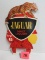 Vintage 1960's Jaguar Malt Liquor Diecut Cardboard Beer Sign