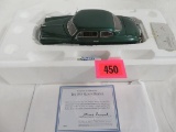 Franklin Mint Precision Model 1:24 Scale Diecast 1951 Hudson Hornet, MIB