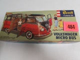 Vintage Revell 1958 Volkswagen Micro Bus Model Kit MIB