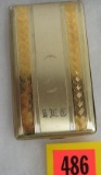 Vintage Elgin American Sterling Silver Cigarette Compact, 5