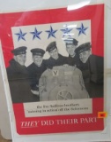 Vintage WWII Sullivan Brothers U.S. Navy Poster
