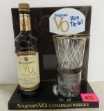 Seagrams V.O. Canadian Whiskey Bottle Store Display