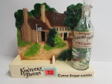 Vintage Kentucky Tavern Chalkware Bourbon/ Whiskey Bottle Display