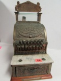 Antique National Cash Register Brass Candy Store Model NICE