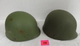 Lot of (2) Vietnam Era Combat Helmet Liners