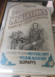 Vintage Dr. McGillicuddy's Schnapps Advertising Bar Mirrror