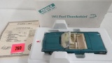 Danbury Mint 1:24 Scale Diecast 1961 Ford Thunderbird Convertible, MIB