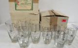 Vintage 1980 - 1981 Indy 500 Drinking Glass Sets / Orig Boxes