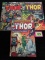 Journey Into Mystery #116, 120, 123 Silver Age Thor Lot