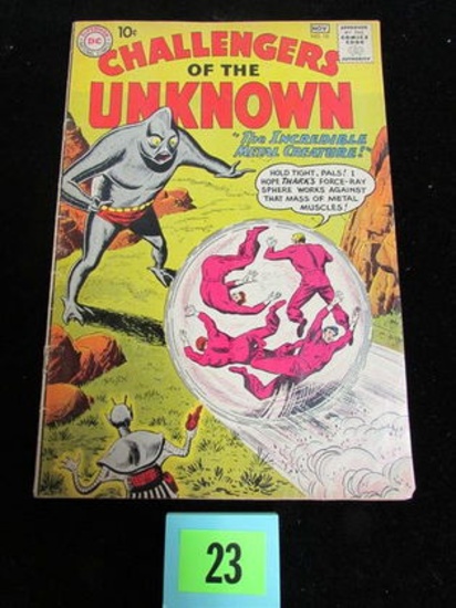 Challengers Of The Unknown #16 (1960) Early Silver Age Dc