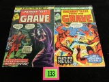 Uncanny Tales From The Grave #7 & 8 Bronze Age Marvel Horror