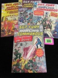 Sgt. Fury Early Silver Age Lot #8, 9, 15, 16
