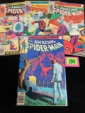 Amazing Spiderman #196, 197, 198, 199 Bronze Age Marvel