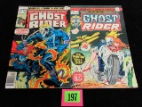 Ghost Rider #12 & 29 Marvel Bronze Age.