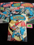 Detective Comics #466, 467, 468, 477 Bronze Age Batman