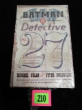 Batman : Detective 27 Hardcover Book W/ Dust Jacket Sealed
