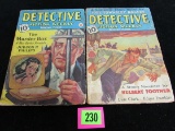 Detective Fiction Weekly (1937 & 1939) Pulps