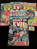 Vault Of Evil #8, 9, 12, 13 Marvel Bronze Age Horror