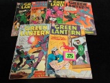 Green Lantern Silver Age Lot #23, 37, 44, 56, 66, 71