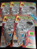 (5) Amazing Spiderman #328 (1990) Key Mcfarlane Hulk Cover