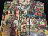 Lot (15) Silver Age Tarzan Gold Key Comics