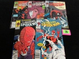Amazing Spiderman Mcfarlane Lot #302, 307, 308, 309, 310