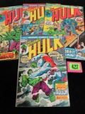 Incredible Hulk #165, 173, 176, 184 Bronze Age Marvel Lot