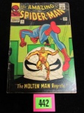 Amazing Spiderman #35 (1966) 2nd Molten Man Silver Age