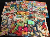 Mixed Lot (20) Dc & Marvel Comics Jla, Swamp Thing, Howard Duck & More